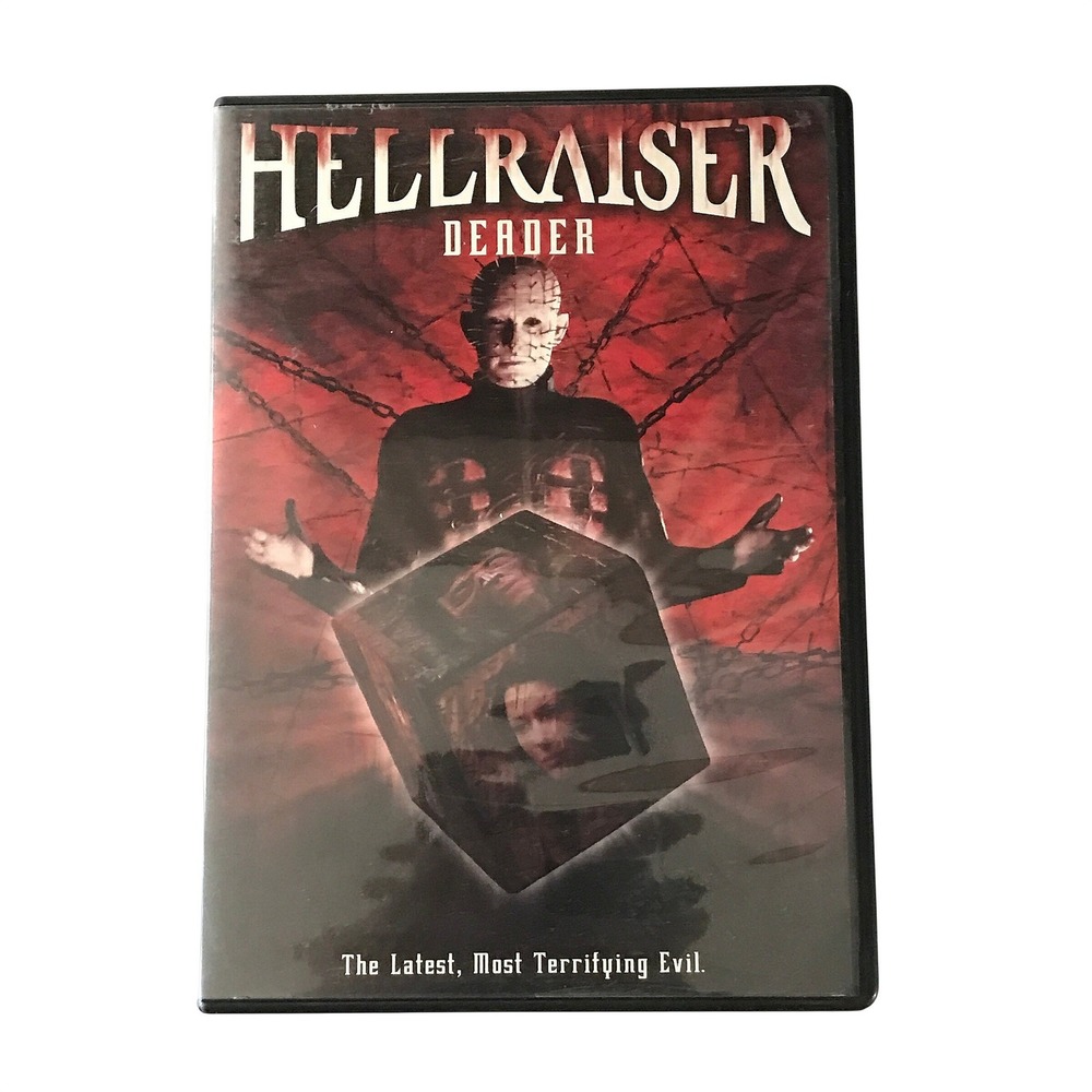 Hellraiser Deader DVD Clive Barker Horror Movie Pinhead Dimension Films 2005